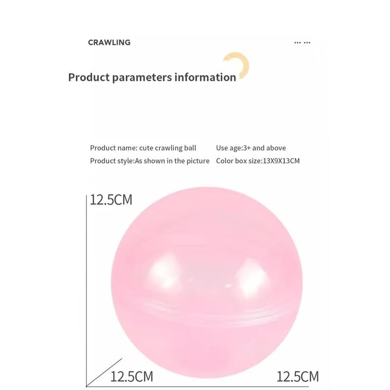 Electric Simulation Hamster Rabbit Rolling Ball Children Toy Cute Pet Doll Tease Cat Magic Device