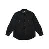 Palace Flexus პერანგი შავი უნისექსის ტოპები P26SHT016