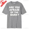 Halloween Tee Are You Afraid of The Dark Printed Breathable TShirt Vintage Inspired Retro Halloween Shirt Nostalgic Spooky Gift