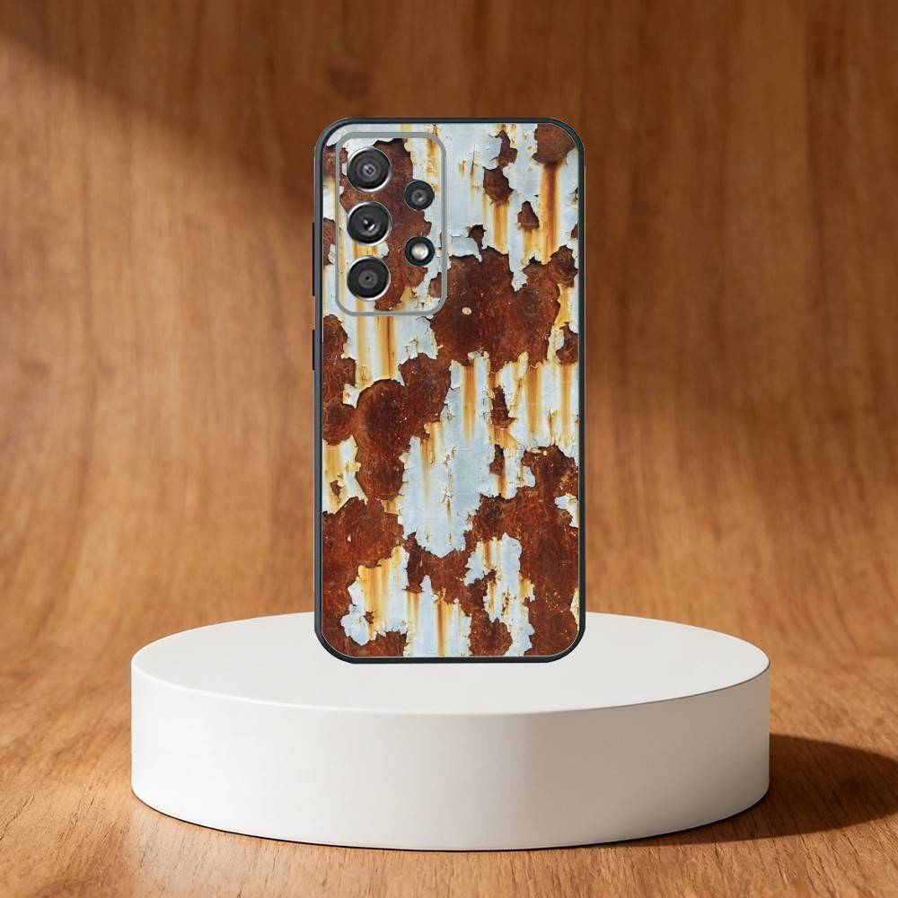 

Retro Industrial Style Rusty walls Phone Case For Samsung S25,S24,S21,S22,S23,S30,Ultra,S20,Plus,Fe,Note,10,9,5G Black Cover Samsung S25Plus