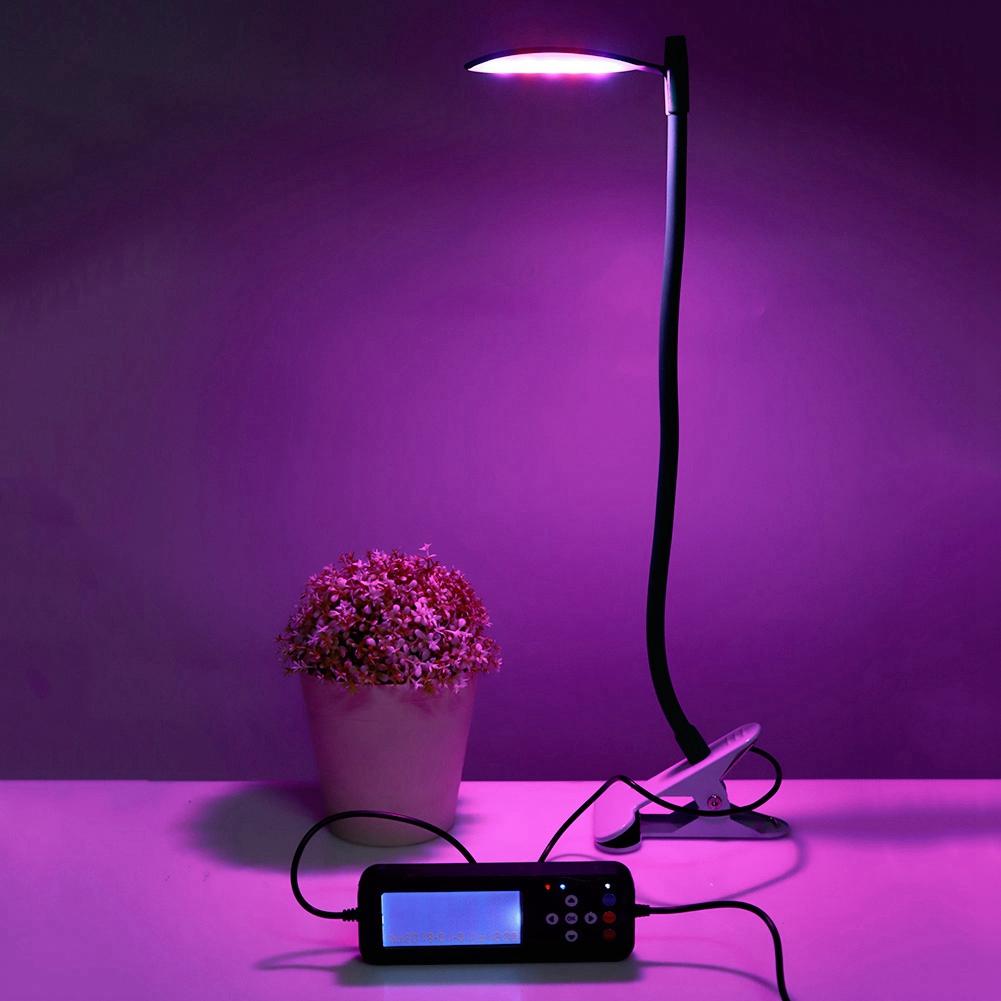 21LED Grow Light Flexible Plant Growth Clip Lamp for Indoor Greenhouse Plants