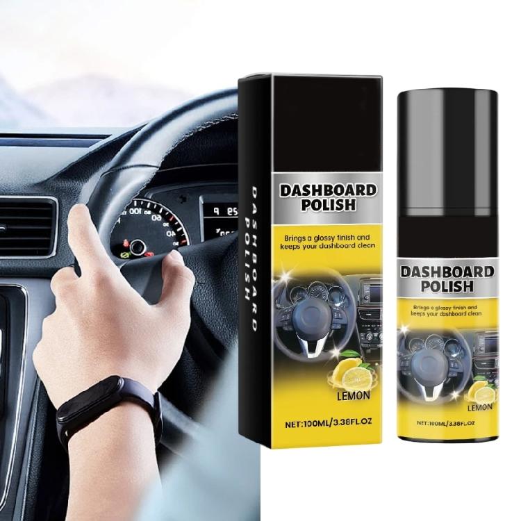 100ml Dashboard Polishing Cleaner Universal Car Interior Detailing Cleaner for Rubber Leather Interior Polish Detailer