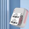 Portable Mini Thermals Printer for Labels Photos and Note Rechargeable Battery No Inks Required Includes 1 Roll Printing Paper
