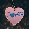 50Pcs/Pack Wood Heart Tags Hanging Craft DIY Wood Tags Hanging Tags Wooden Heart Scrapbooking Craft Wedding Party Home Decorations