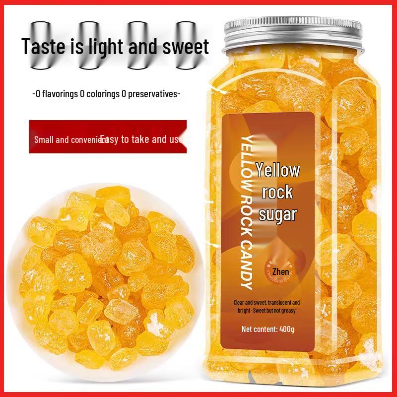 Yun Qianjin Yellow Rock Sugar, 400g