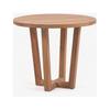 Table De Salle À Manger - Nahla - Ronde - Bois D'acacia - 4 Places - Ø 90cm