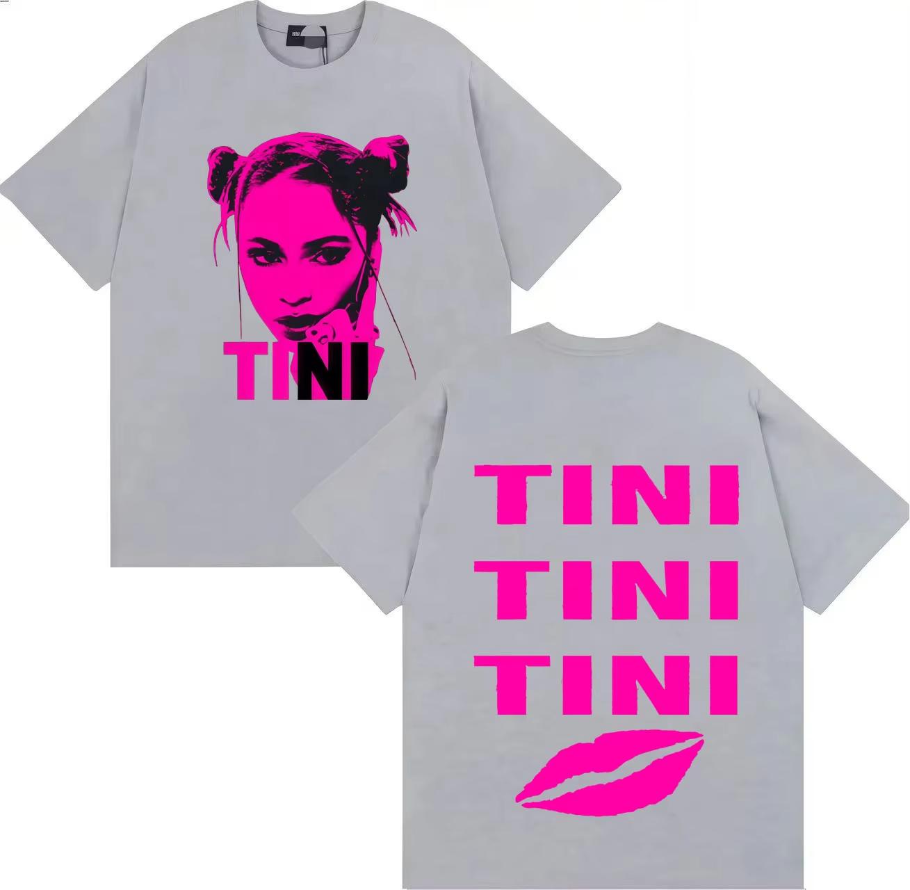 

Streetwear Rapper Tini Stoessel Futtura Album Tour 2025 Harajuku Tshirt High Quality T-shirt Men Women Y2K Tee Shirt Casual Tops 4XL