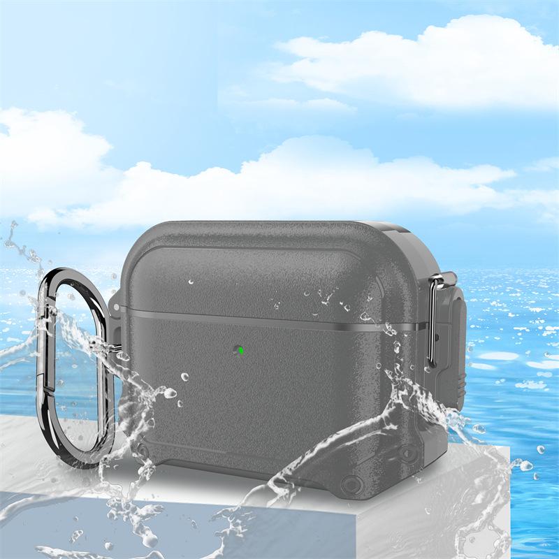 Anti-Scratch Waterproof Case For AirPods 1/2/3/4, Pro & Pro 2  – Bluetooth Switch Protective Cover For Apple Earbuds