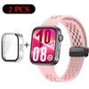 Armband+Hülle Silikonband für Huawei Watch Fit 4 Pro Fit 4 Bequemes Armband für Huawei Watch Fit 3 Atmungsaktives PC-Gehäuse