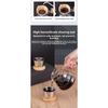 Gift Set of Pour-over Coffee Maker and Accessories - Coffee Utensils with 5-piece Filter Set