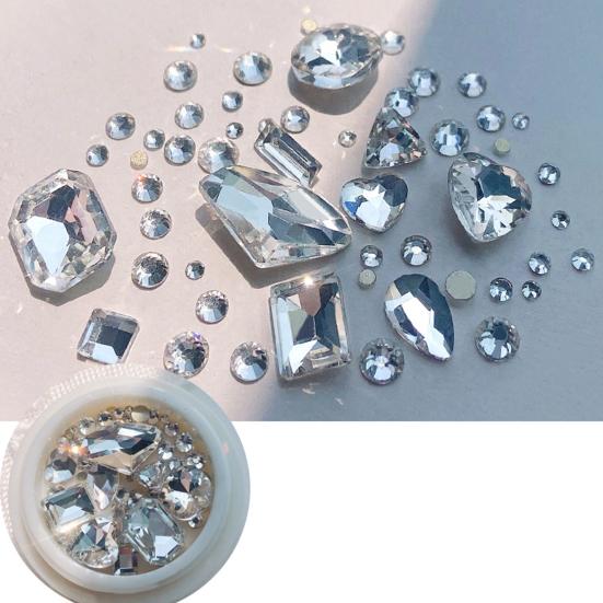 Stylové kamínky na nehty Vynikající pryskyřice DIY