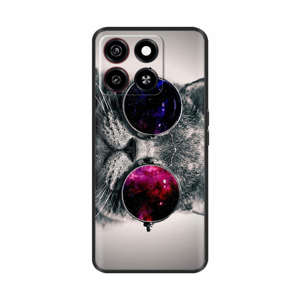 For ZTE Blade A35 Case For ZTE Blade A55 Cover Fashion Flower Slim Soft Silicone Phone Cases for ZTE A35 A 35 Fundas TPU Coque