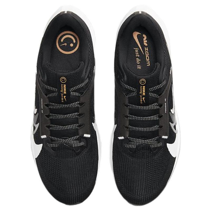 Nike Air Zoom Pegasus 40 Premium Quadruple Swoosh Black Sneakers FB7179-001