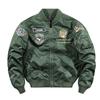 Men's Air Force Pilot Jacket Men's Tiger Embroidered Baseball Uniform Large Size Coat Work Jacket