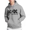 AC/DC Herren 50 Jahre Logo Hoodie