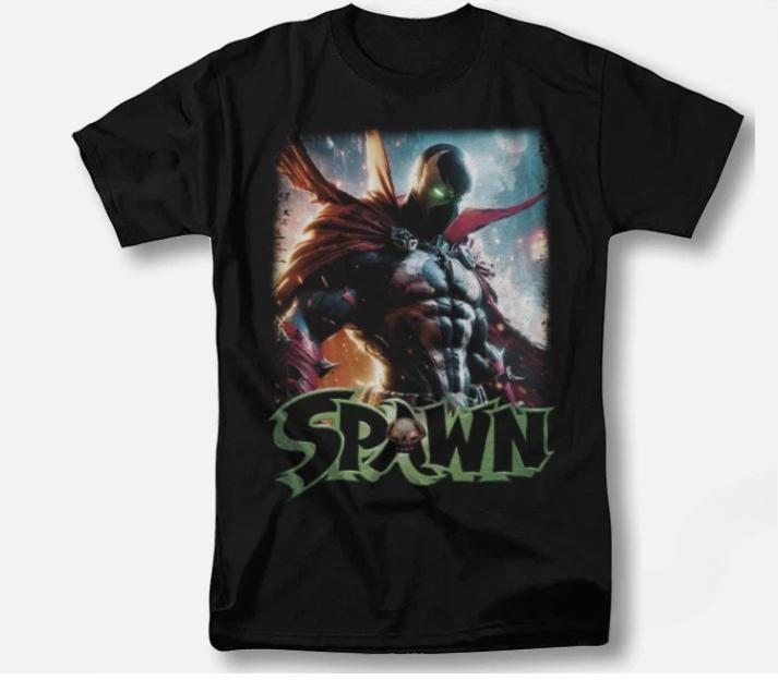 Vintage Graphic Design TShirt Spawn Shirt 90s Movie Classic Retro S