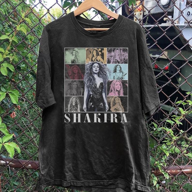 Neues Shakira Tour Geschenk Für Fans Unisex S-5XL T-Shirt SS1127