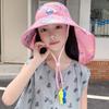 Summer Hats For Children Girls Boys Outdoor Sunshade Neck Sun Protection Breathable Big Brim Sun Hat Beach Accessories Sunhat
