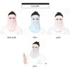 Thin UV Protection Mask Breathable Sun Protection Fashion Traceless Mask  Bike Cycling