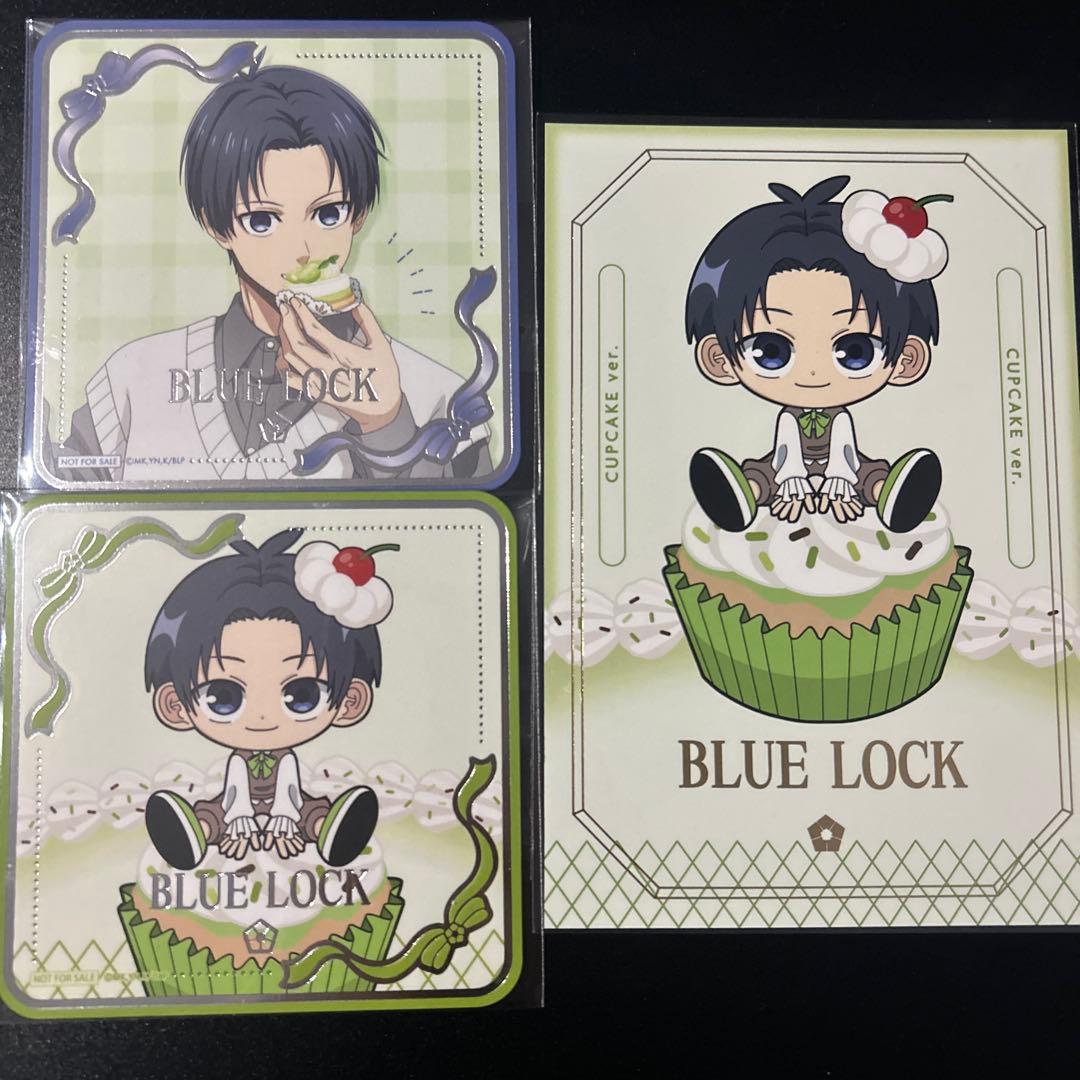 [USED] Blue Lock Stella Map Cafe - 3 types of bonus items