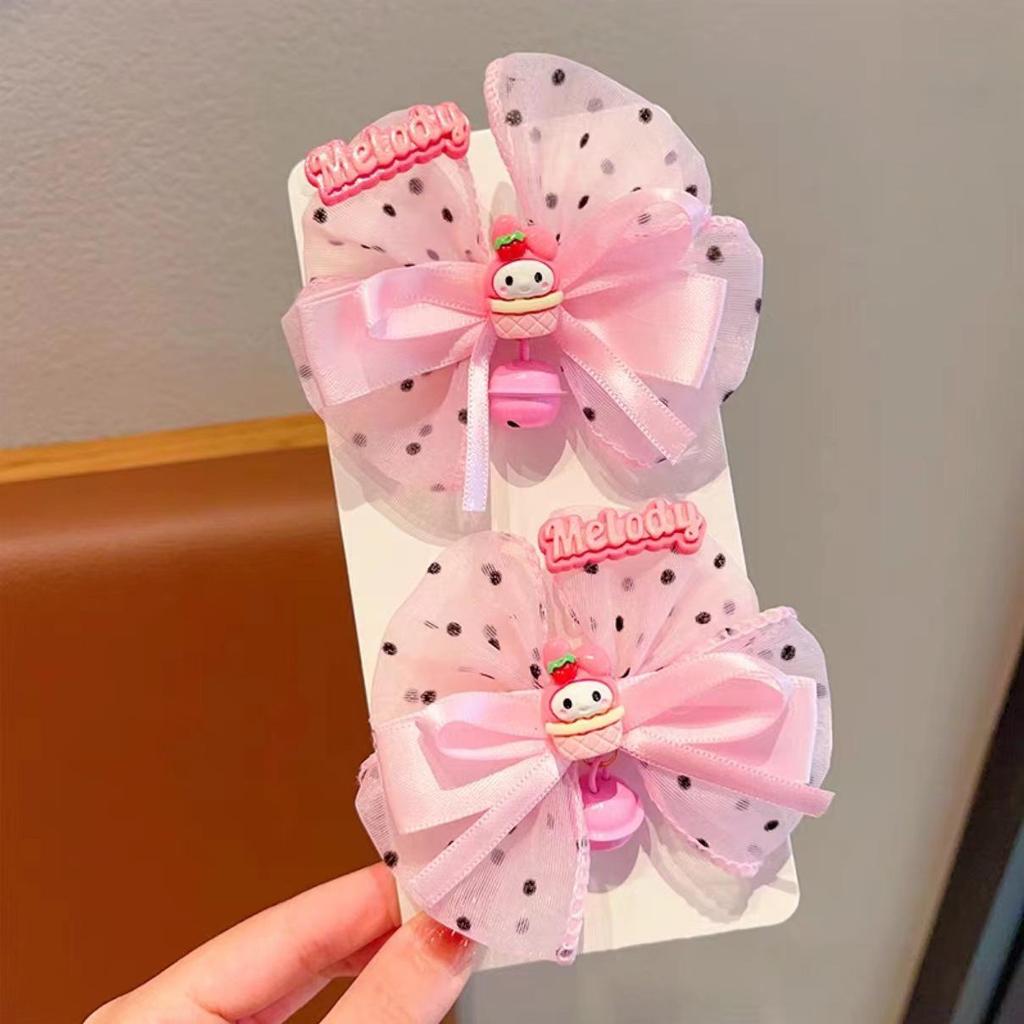 Kuromi Haarspange: Niedlicher Cartoon-Wimpel für Mädchen – Kinderaccessoires 2025