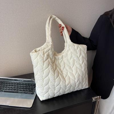 Large Capacity Soft Underarm Shoulder Bag for Women Spring Trend Fashion Design Cloth Handbags Female Travel Shopper Tote Bags