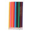 36pcs Colored Pencils 12 Colors Per Pack Glossy Coverage Triangular Pen Holder Poplar Material Sketching Pencils
