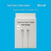 35W Dual Port A+C Fast Charger with Foldable UK Plug for Apple iPhones 8-16