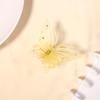 Iridescent Double Layer Butterfly Hair Clip - Women's High-End Shark Hair Accessory