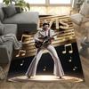 Elvis Presley Artwork Carpet Perfect for Living Rooms Decorate Room Balcony Dormitory Antislip Carpet Anime Office Decor