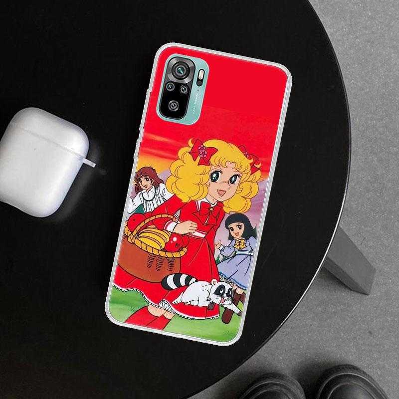Candy 90s Anime Phone Case Cover for Xiaomi Redmi Note 15 14 13 12 11 Pro Plus 14S 12S 11S 11T 11E 10S 10 Customized Fundas Redm
