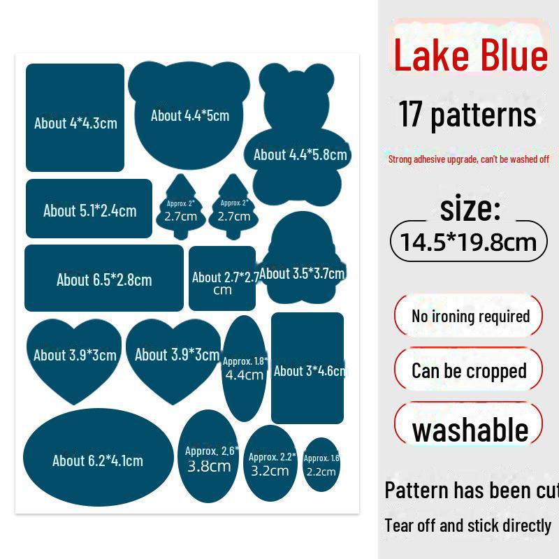 High-End Washable Self-Adhesive Down Jacket Repair Patch