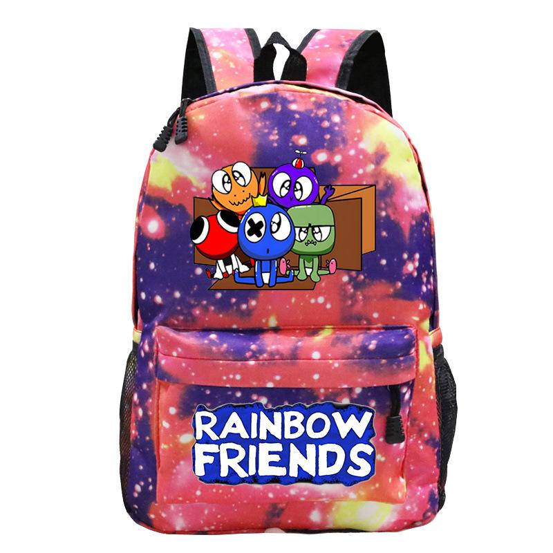 Cartoon Backpack For Primary School Students, Junior High School Students, Campus Burden Reduction Schoolbag Wide Shoulder Large Capacity Computer Bag