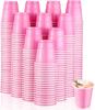 200Pack 2OZ Mini Party Cups Plastic Shot Glasses Red Disposable Cups for Christmas Birthday Wedding Holiday Celebrating Party