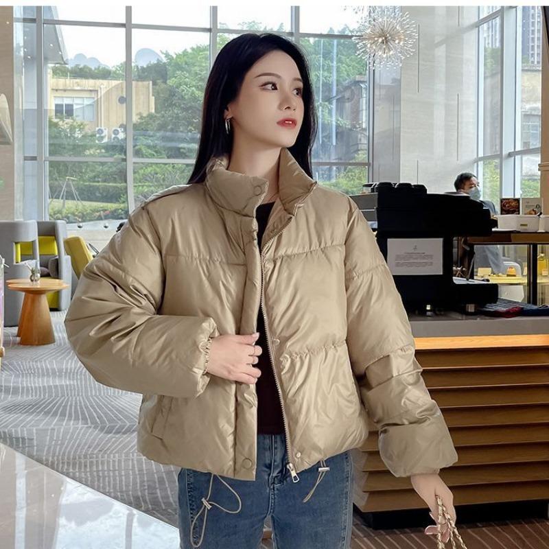 Winter new cotton-padded clothes short thickened loose and thin small women's jackets trendy