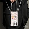 Cute Floral Cat Is Suitable for Apple 11promax Mobile Phone Case Iphone11 Four-corner Lanyard 11 with Bracket for Women