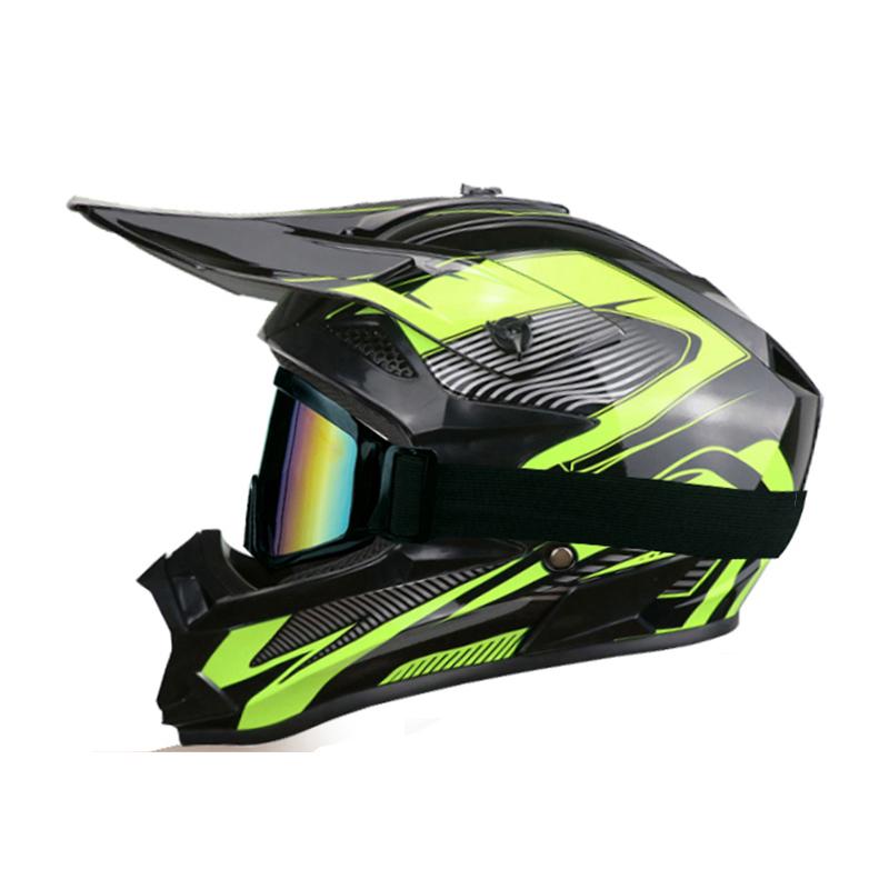 VGV Motocross Safety Helmet Unisex DOT ABS Certified for Men Women Bicycle Downhill ATV Motorcycle Head Protection All Seasons