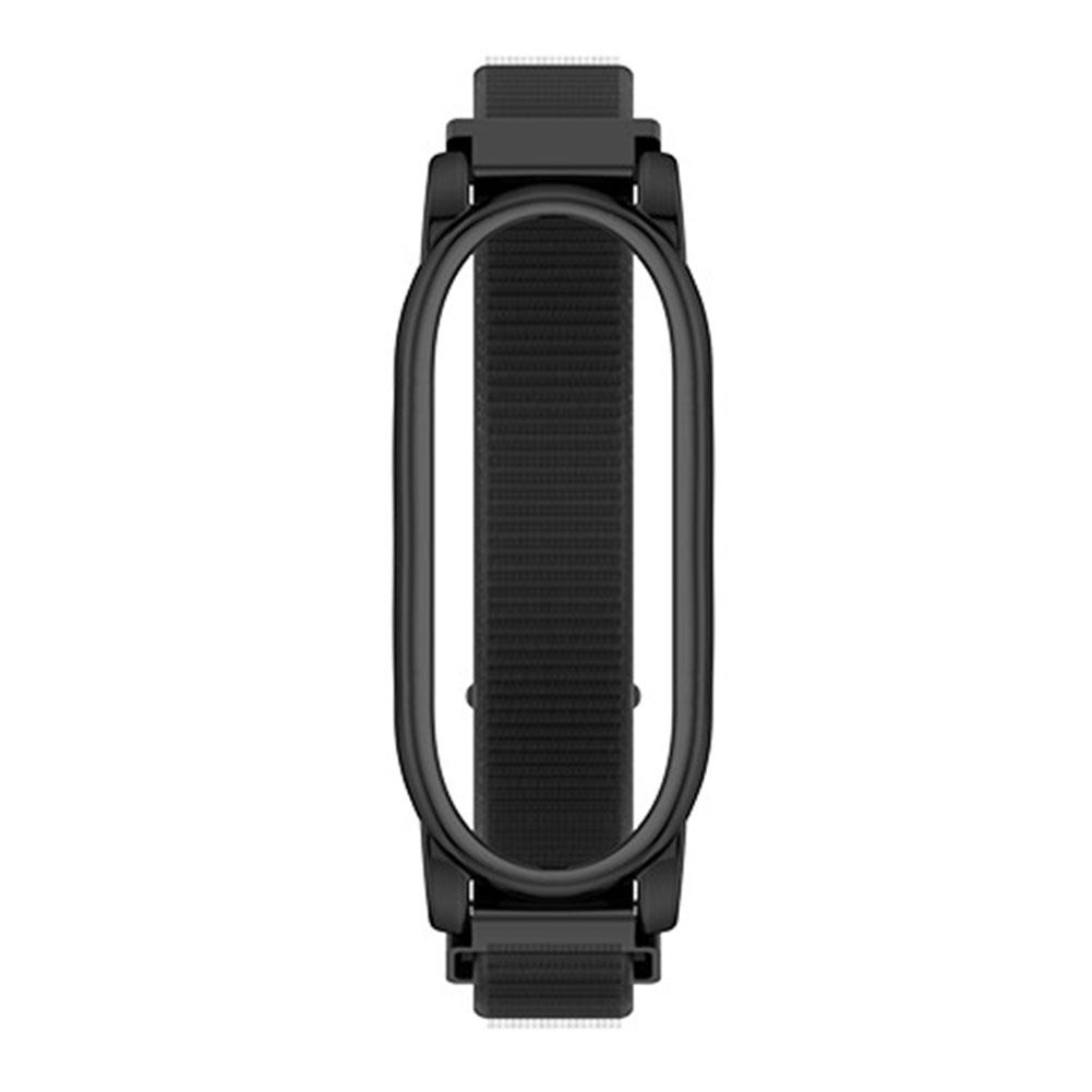 

For PLAUD NotePin Watch Strap Case Waterproof Sweatproof Nylon Band Protective Cover Comfortable Black/Silver Wearable Accessory чорний