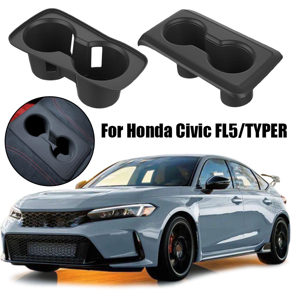 for Honda FL5 TYPE-R Silicone Cup Automotive Interior slip and Anti Mat proof Cup Leak Seat Rear Cover G1A4