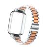 Für Xiaomi Mi Band 8 Pro Edelstahl-Uhrenarmband Metallarmband Gehäuse Schutzhülle für mi band 8 pro Armband Schutzabdeckung Rahmen