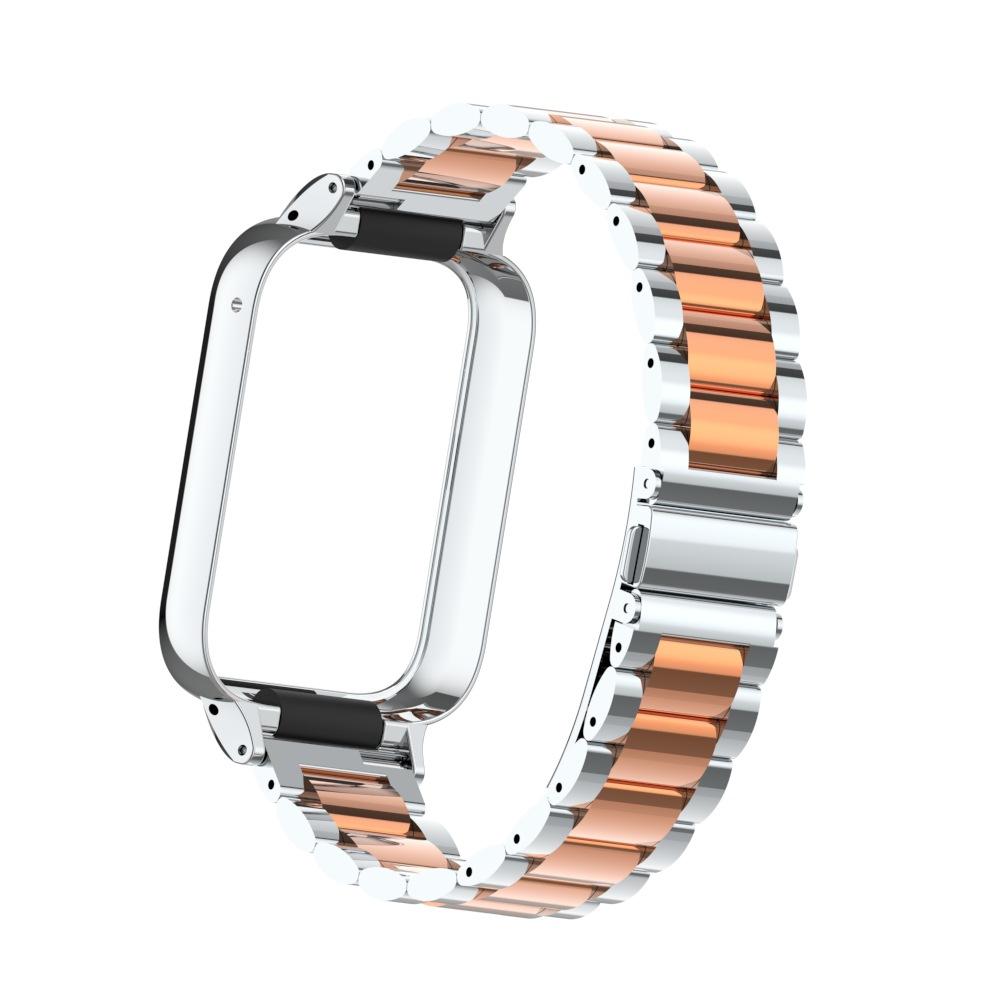 Für Xiaomi Mi Band 8 Pro Edelstahl-Uhrenarmband Metallarmband Gehäuse Schutzhülle für mi band 8 pro Armband Schutzabdeckung Rahmen