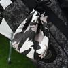 Camo Golf Ball Bag Bucket Design Drawstring Golf Pouch Faux Leather Portable Golf Ball Carrier Bag for Men Women