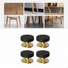 4 Pieces Headboard Stoppers Bed Frame Holder Adjustable Height Stabilizers for Cabinets
