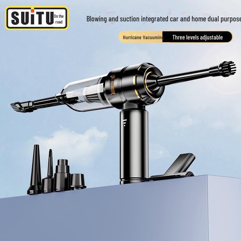 Handstaubsauger mit bürstenlosem Hochleistungsmotor, kabellos, mit Staubblas- und Aufblasfunktion