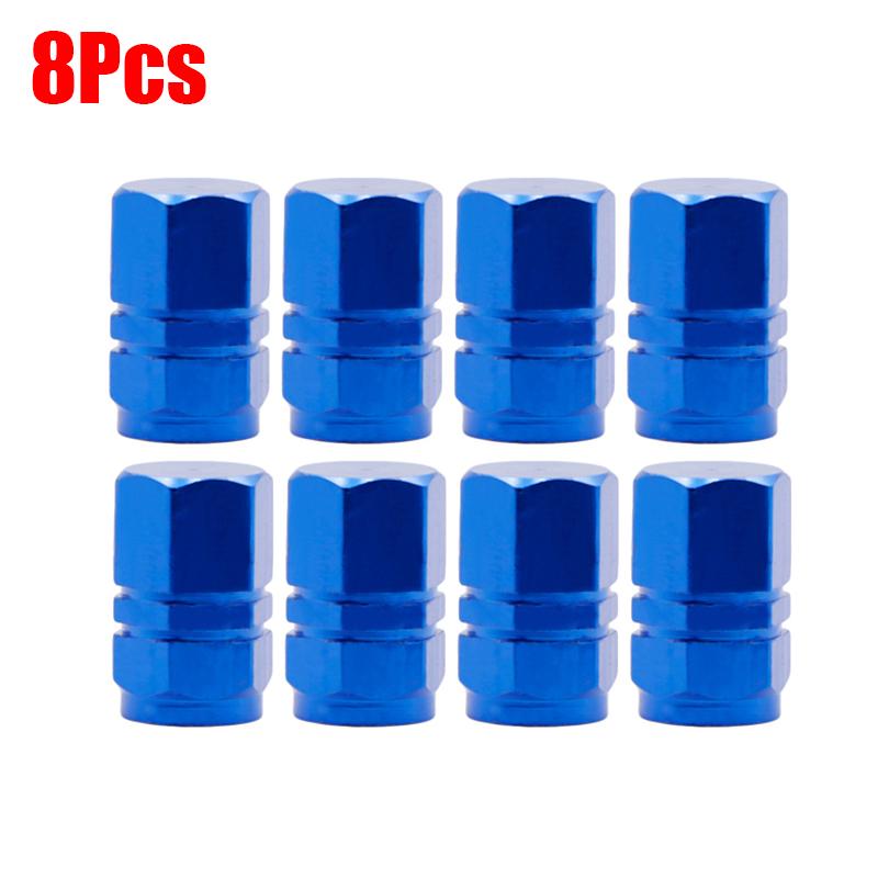 16Pcs Car Wheel Tire Valve Stems Caps Aluminum Tyre Rim Stem Covers Airdust Waterproof for BMW Auto Motorcycle Car Accessories