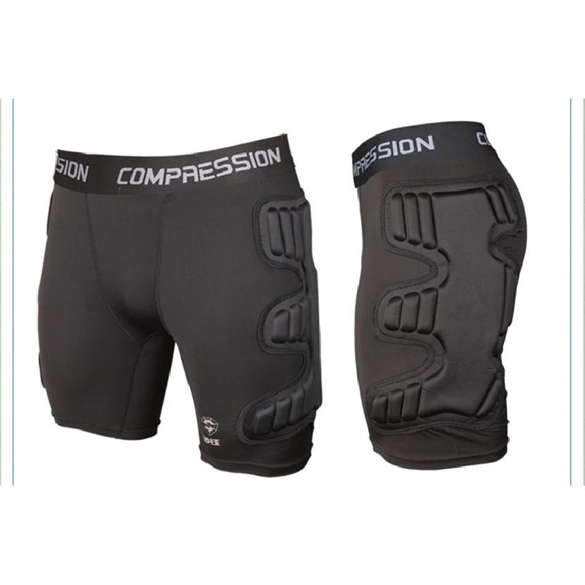 Professional Sports Safety Hip Pad Padded Soccer Shorts Skateboard Goalkeeper Shorts Football Helmet Thicken EVA Sponge Guard