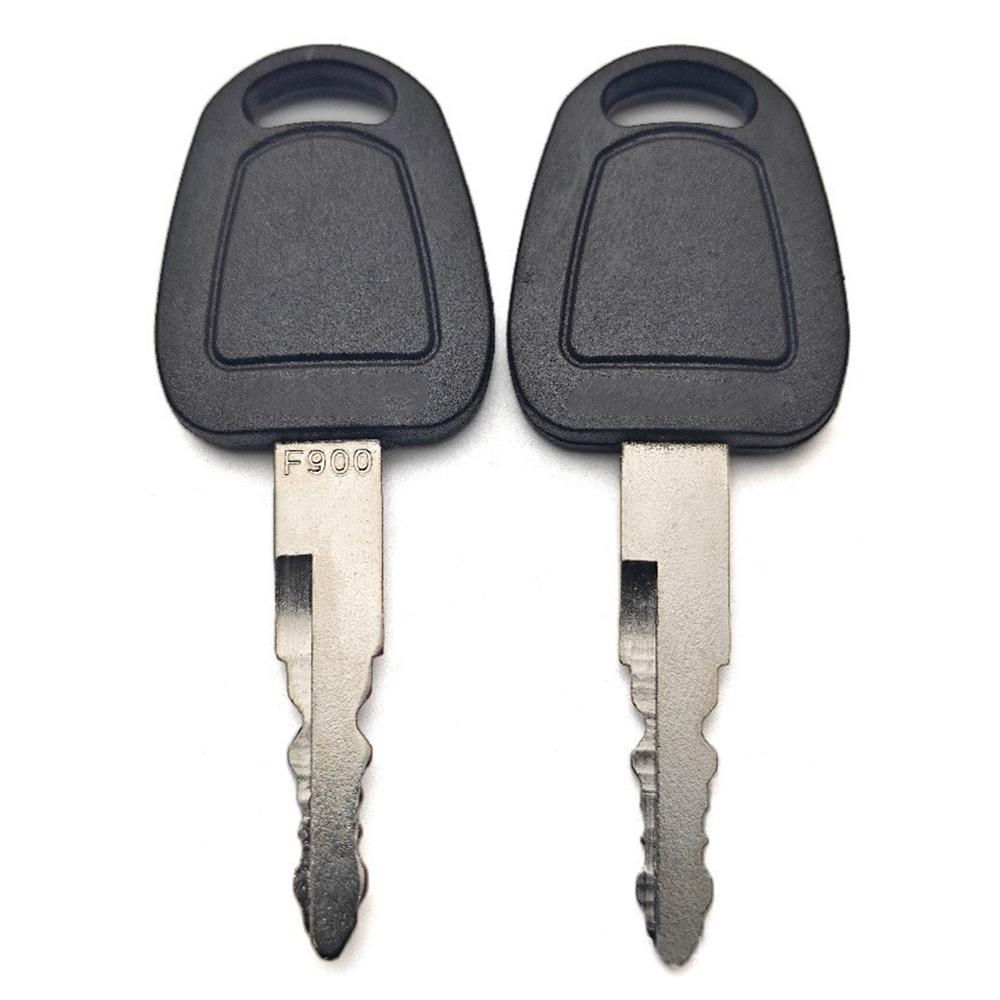 2 PCS K1009605B F900 Key For Deawoo Doosan Bobcat