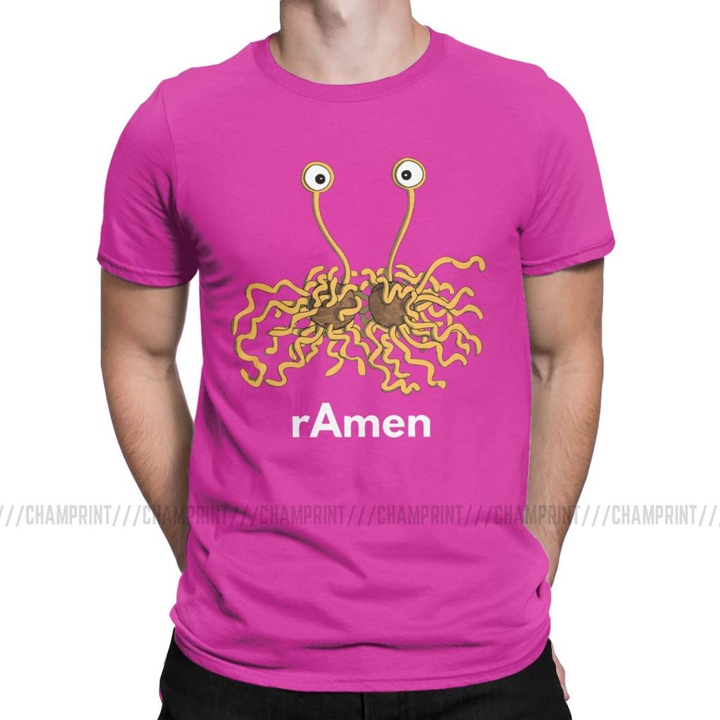 Men T Shirts Flying Spagetti Monsterism Monster Pastafarianism Skeptic Atheist Hipster Tee Shirt Fsm Religion Church