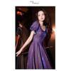 Starry sky evening dress temperament socialite bridesmaid long style meeting host chorus conductor banquet graduation photo dress woman