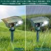 Janmifly Cat Repellent and Animal 4 USB Solar Repels and Other Wild Animals Repellent, Modes, 120° Wide-Angle Detection, & Charging, 2600mAh,